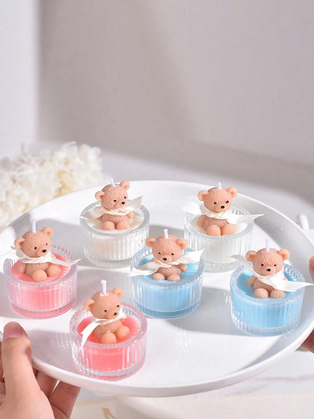 Cute Teddy Bear Aromatherapy Candle – Romantic Gift & Home Décor