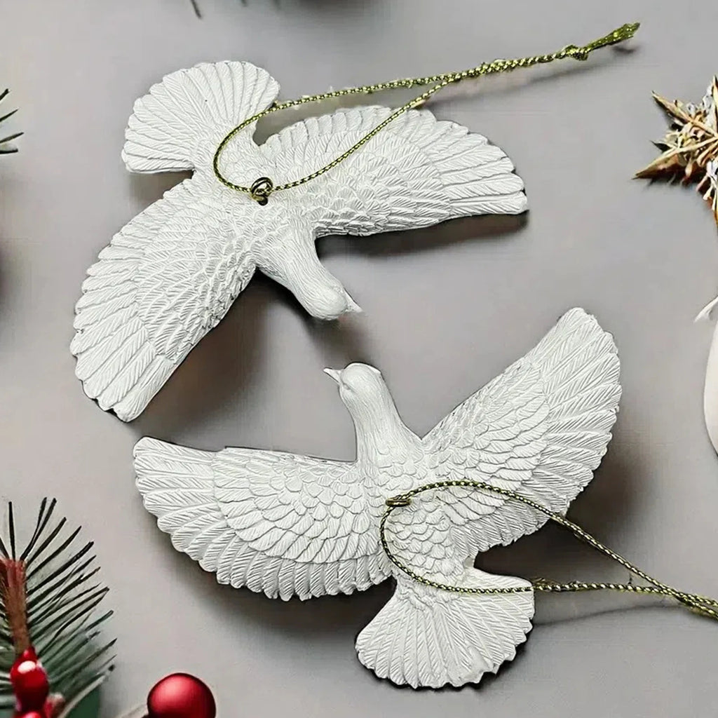 Friendship Dove Ornament Set – Meaningful Gift & Christmas Decoration