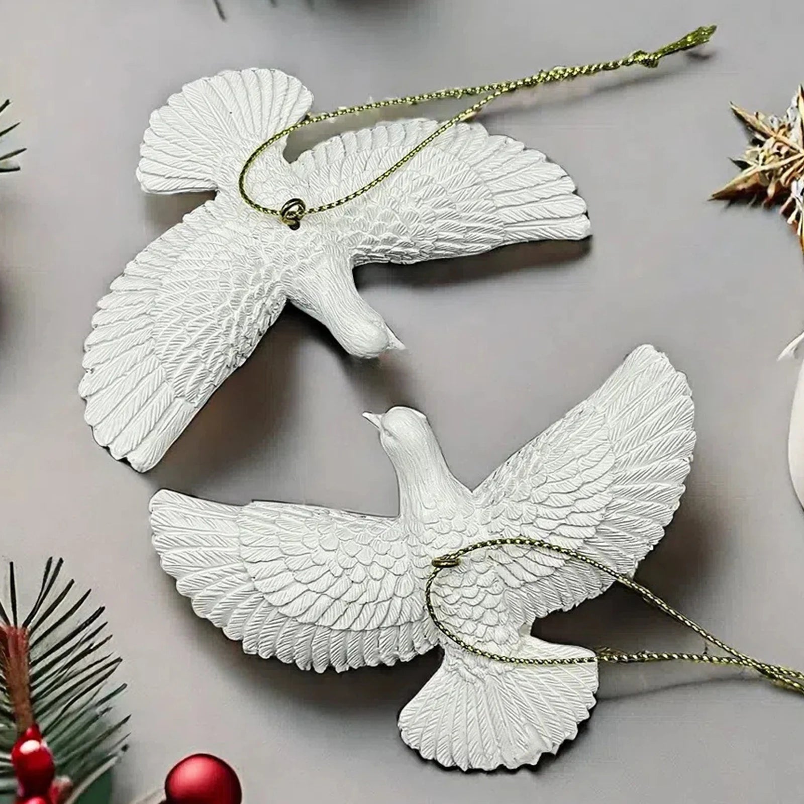 Friendship Dove Ornament Set – Meaningful Gift & Christmas Decoration