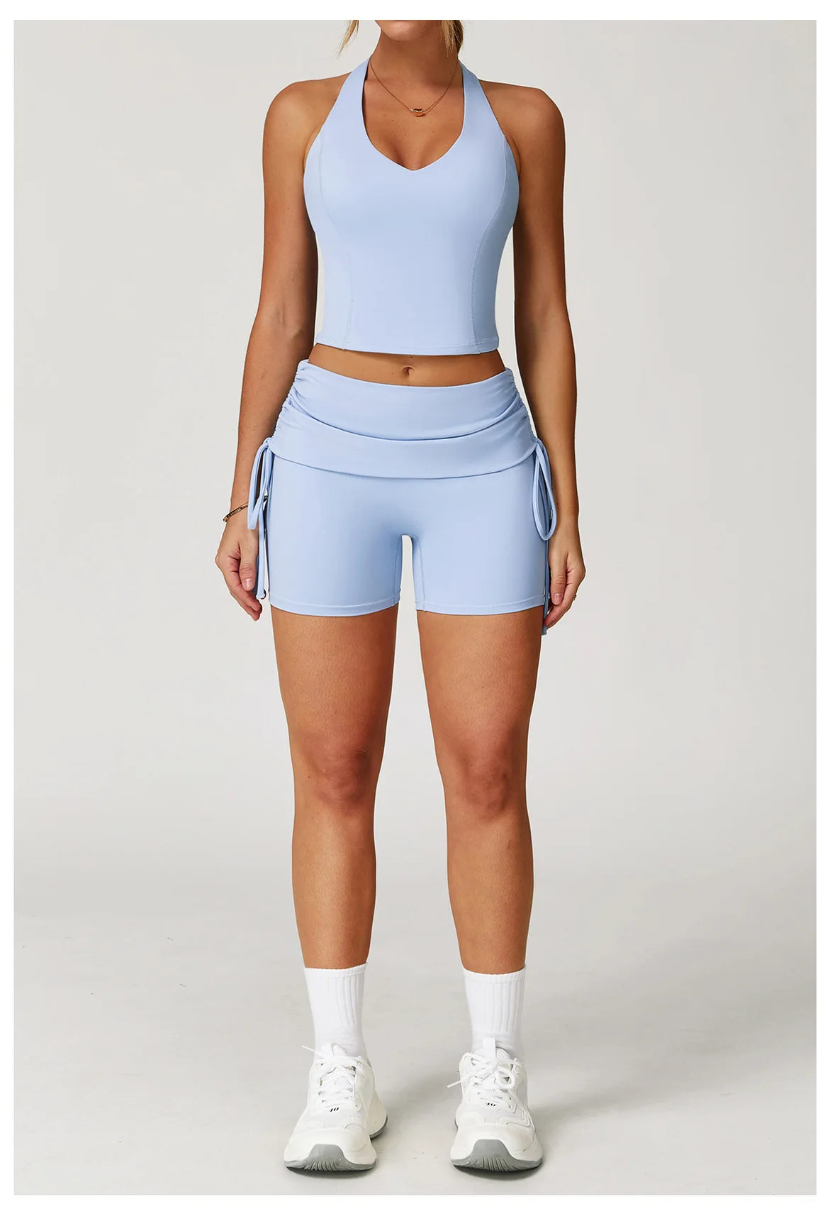 Women's 2-Piece Seamless Yoga Set – Breathable Workout Outfit & Fitness Wear
