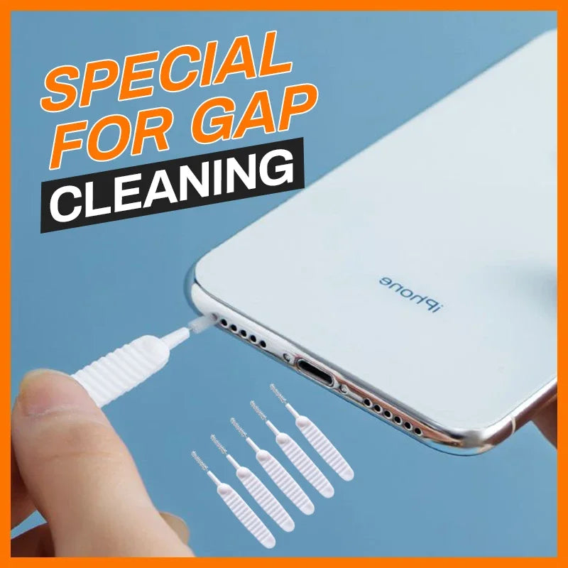 Shower Head Cleaning Brush Set – Anti-Clog Nozzle Cleaner