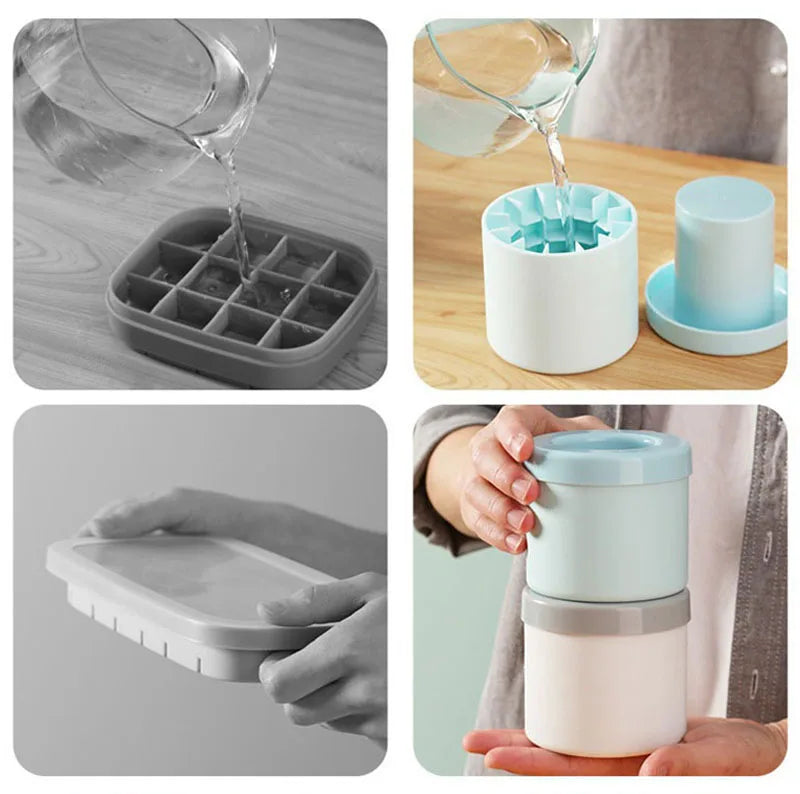 QuickFreeze Ice Maker™ | Easy Release Ice Cube Bucket