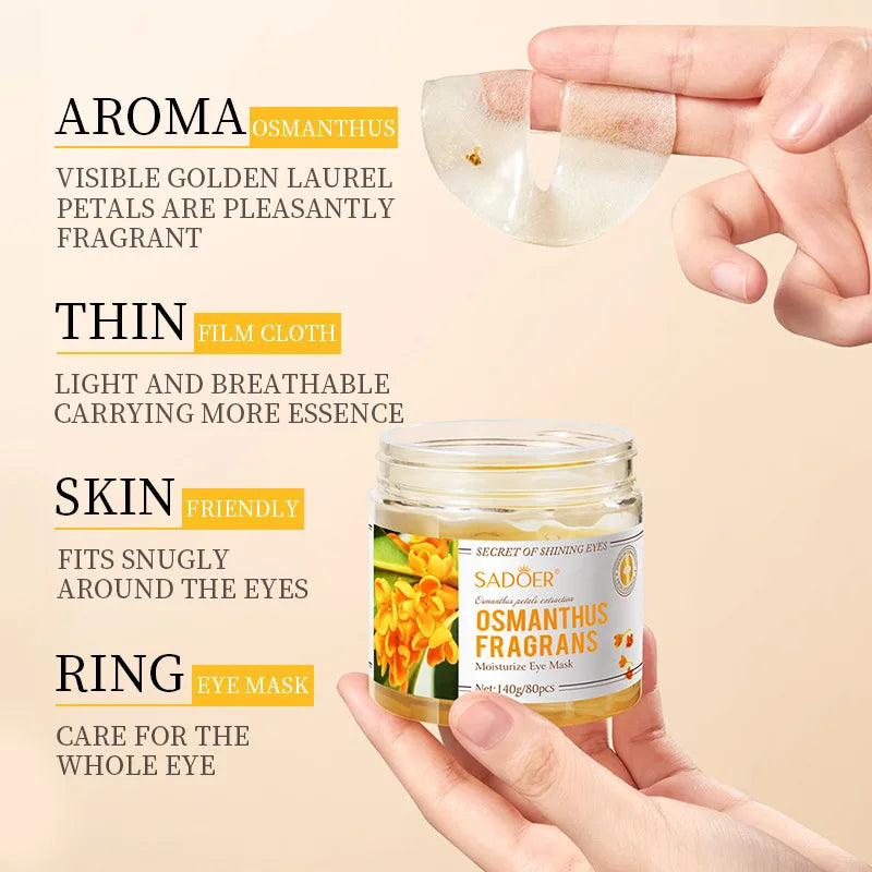 Golden Osmanthus Eye Patches™ | Hydrate, Brighten & Refresh