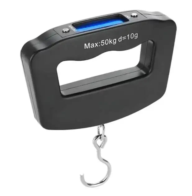 Portable Digital Luggage Scale 50kg – High Precision Travel Weight Checker