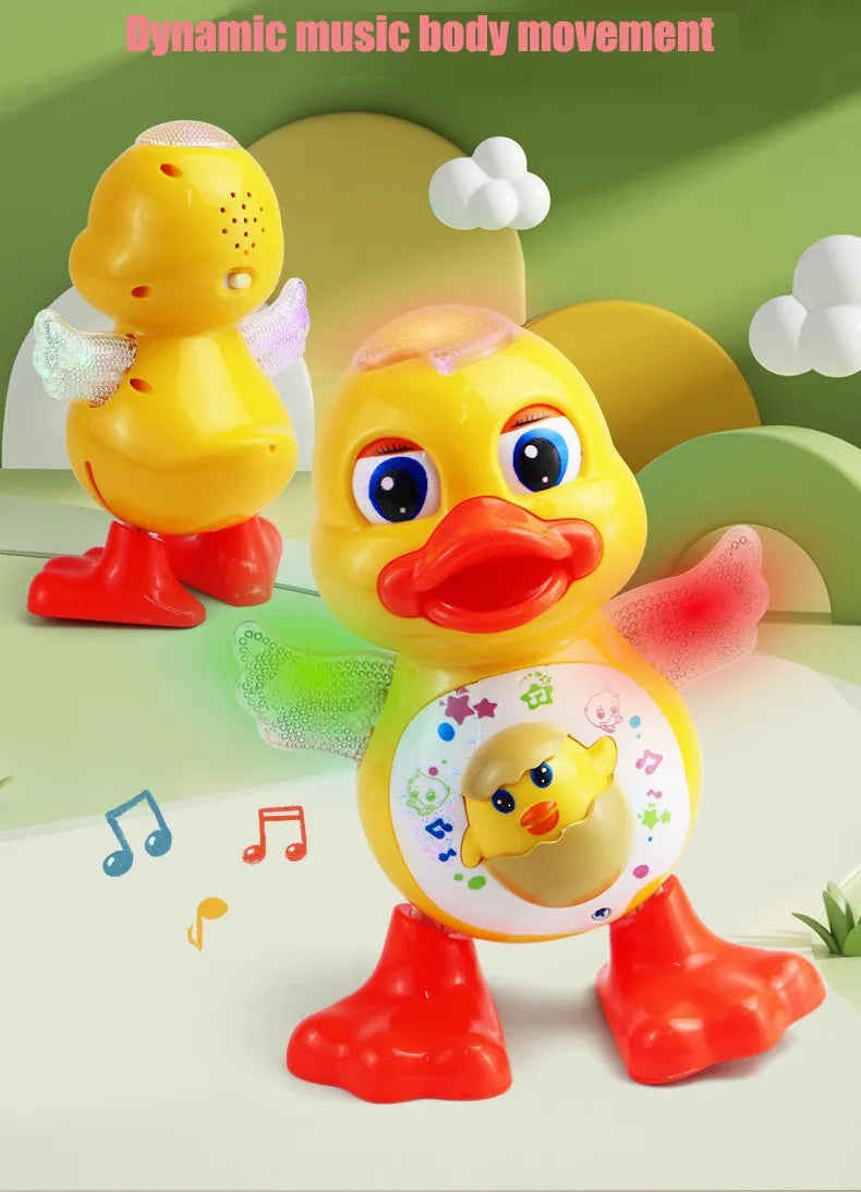 Interactive Dancing Duck Toy | Musical Lights & Learning Fun