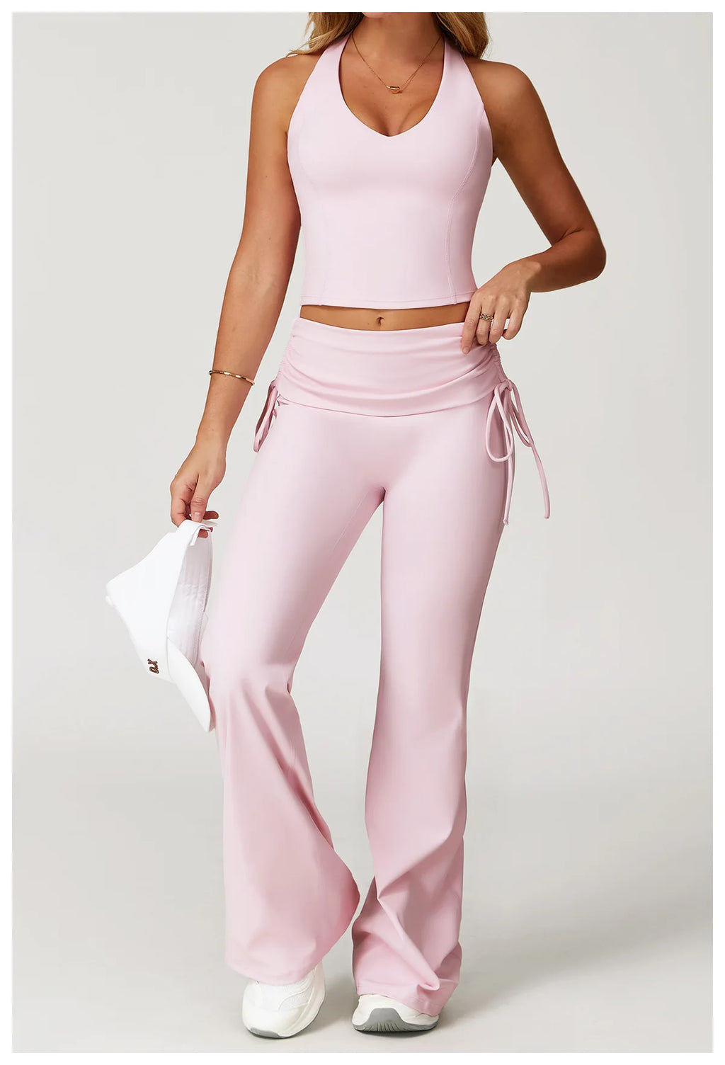 Women's 2-Piece Seamless Yoga Set – Breathable Workout Outfit & Fitness Wear
