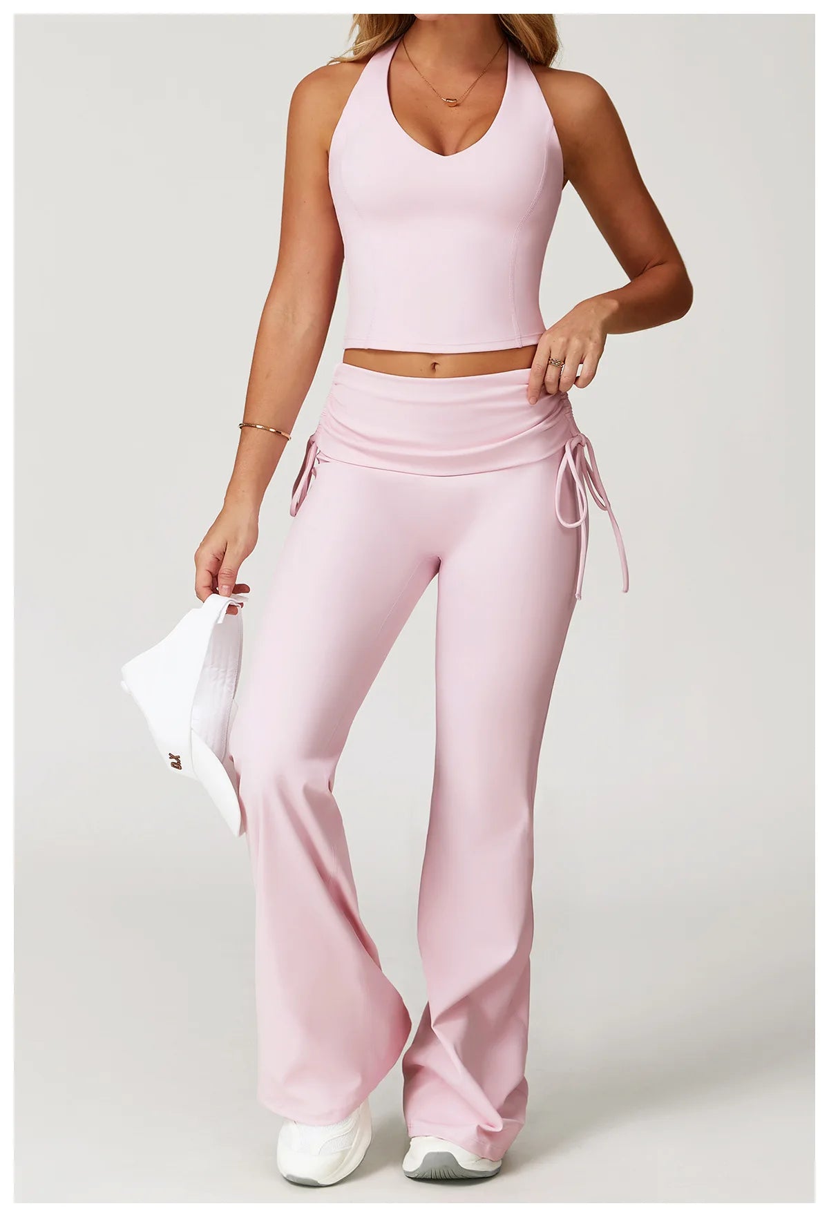 Women's 2-Piece Seamless Yoga Set – Breathable Workout Outfit & Fitness Wear
