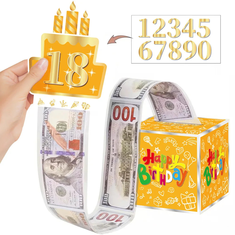 Surprise Money Gift Box – Creative Cash Gift for Birthdays & Special Occasions