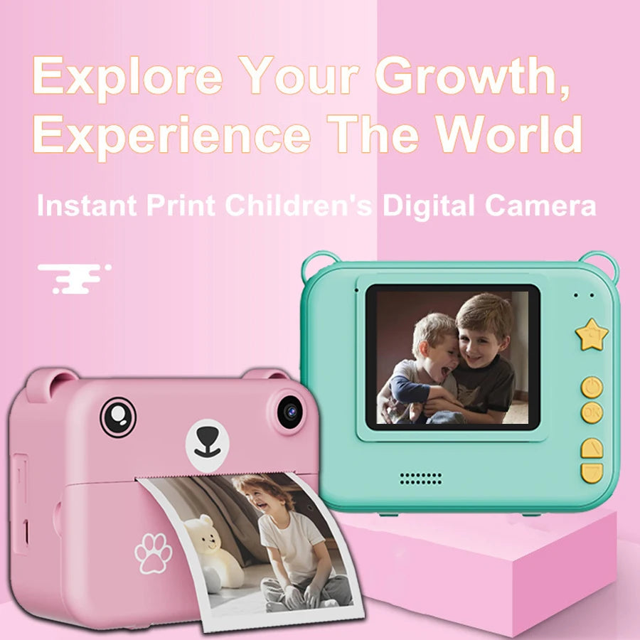 Kids Instant Print Camera™ | Capture, Print & Create Memories