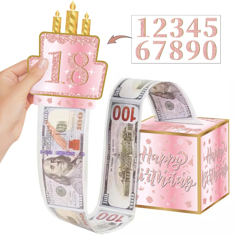 Surprise Money Gift Box – Creative Cash Gift for Birthdays & Special Occasions