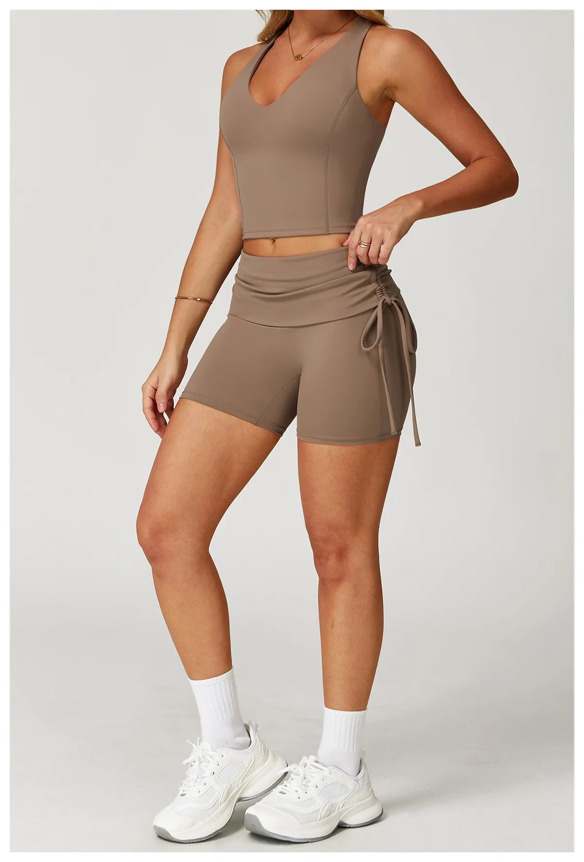 Women's 2-Piece Seamless Yoga Set – Breathable Workout Outfit & Fitness Wear