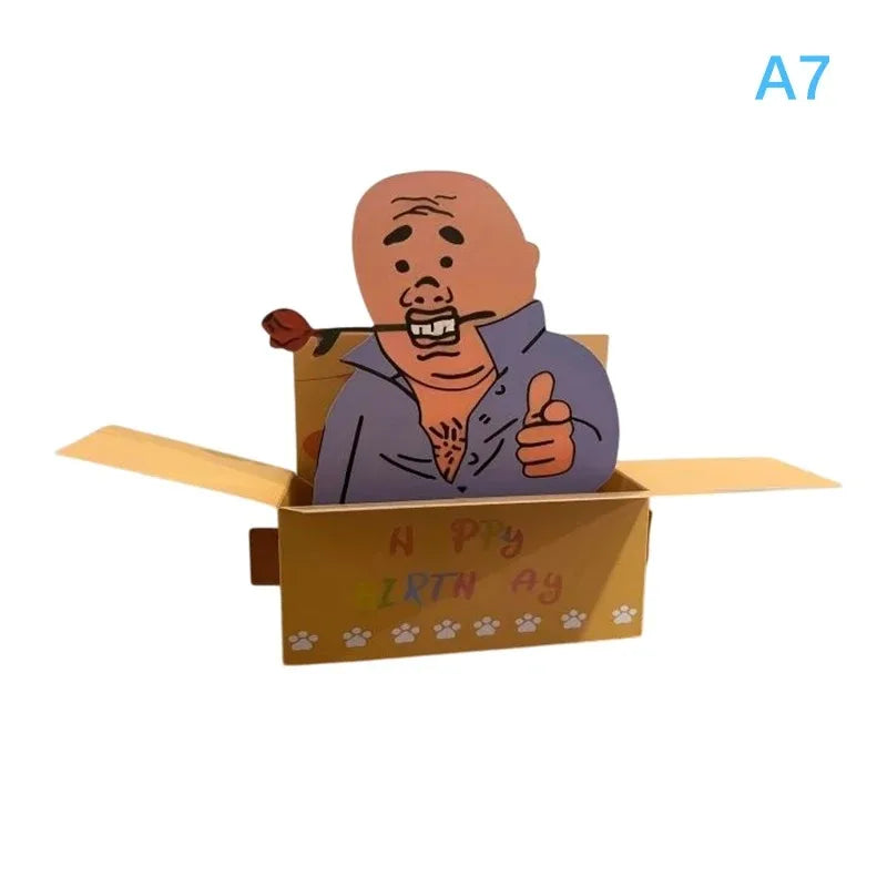 Funny Pop-Up Birthday Card – Unforgettable Surprise Gift