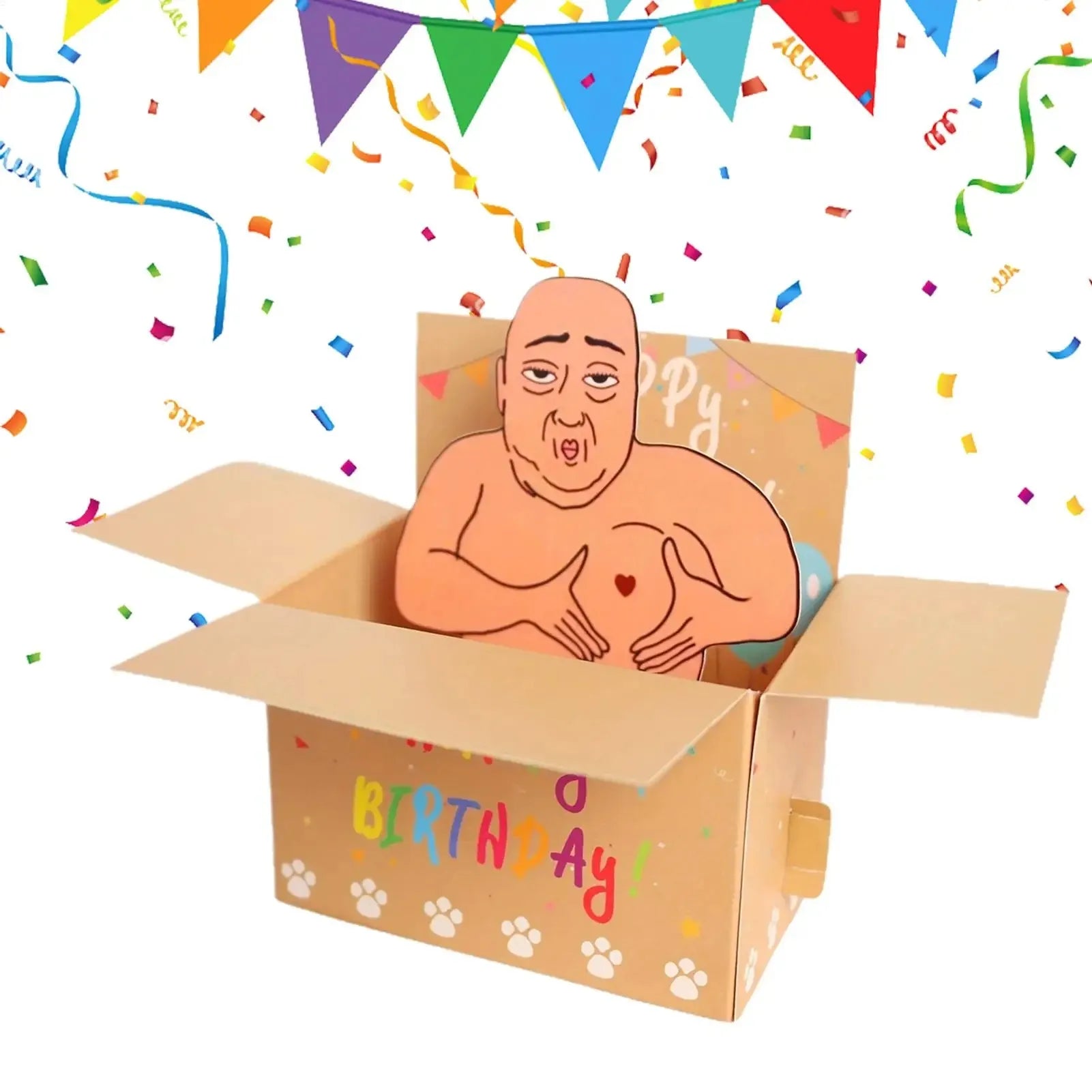 Funny Pop-Up Birthday Card – Unforgettable Surprise Gift