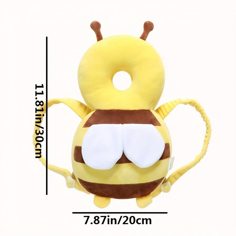 Bee Baby Safety Pillow™ | Soft Head Protection for Little Explorers