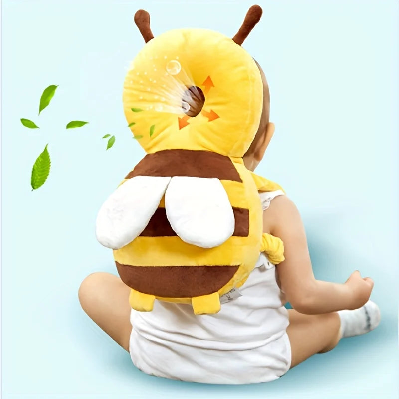Bee Baby Safety Pillow™ | Soft Head Protection for Little Explorers
