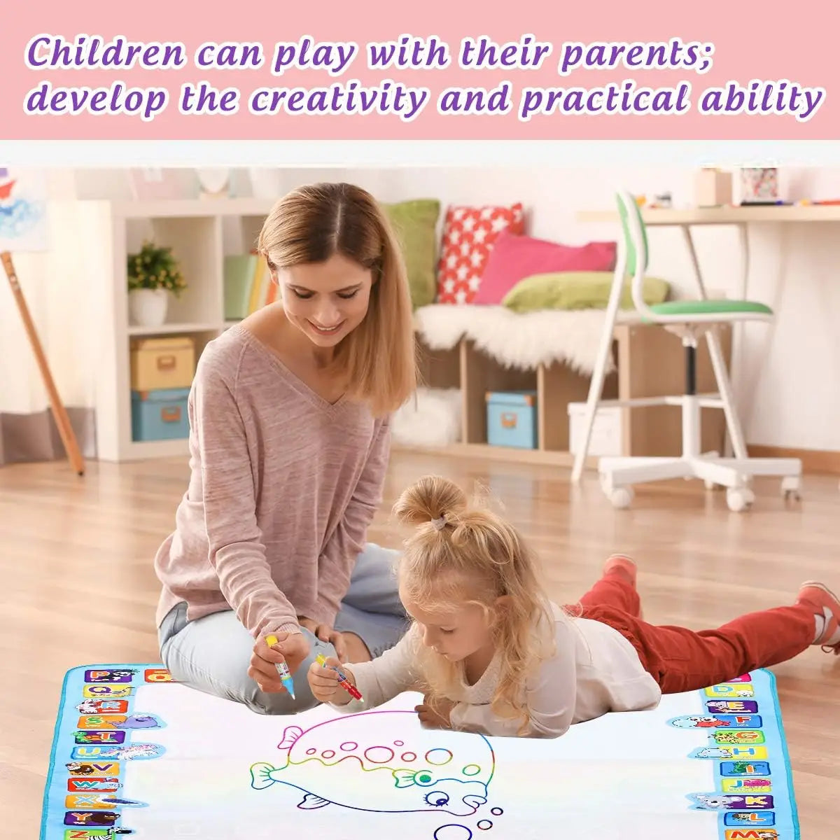 Magic Water Drawing Mat™ | Mess-Free Creative Fun for Kids