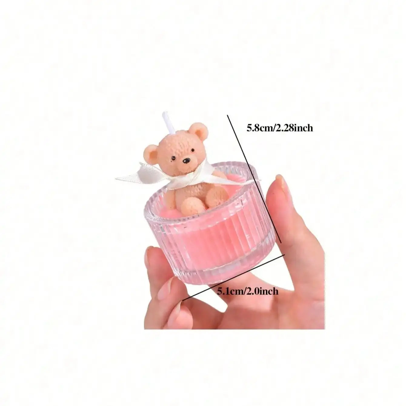 Cute Teddy Bear Aromatherapy Candle – Romantic Gift & Home Décor