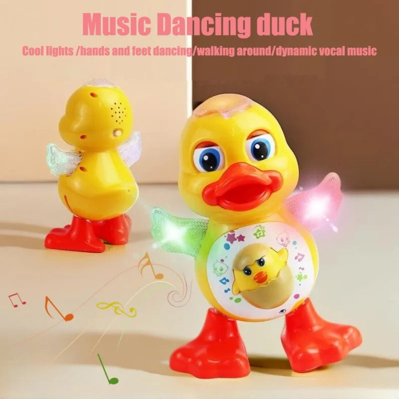 Interactive Dancing Duck Toy | Musical Lights & Learning Fun
